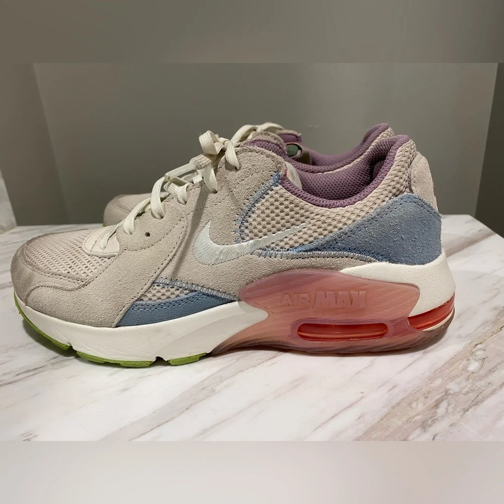 Nike Air Max Excee Shoes CD5432-120 Womens 7.5 Light Orewood Brown Amethyst Wave - Picture 4 of 10